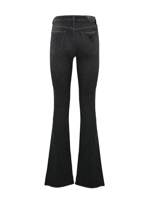 Jeans Flora in denim nero PINKO | 100561 A21XPJY